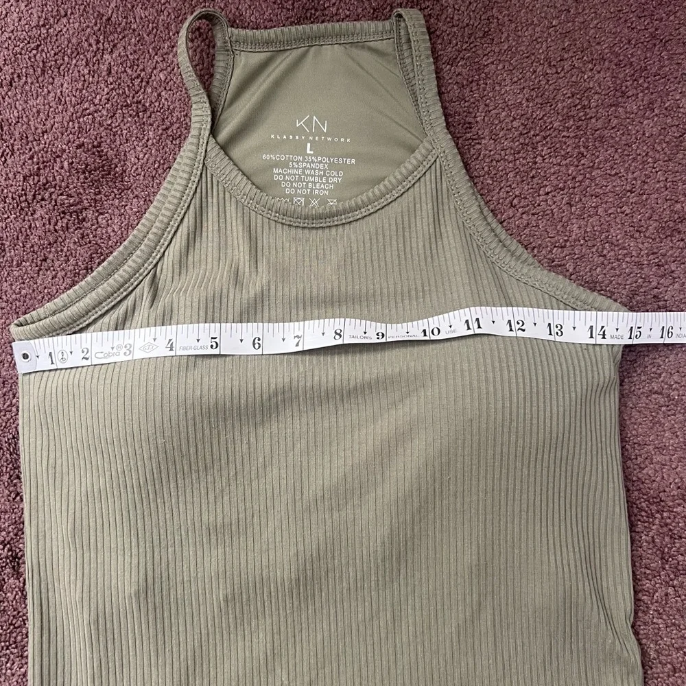 Klassy Network Ribbed High Neck Brami - Picture 11 of 12